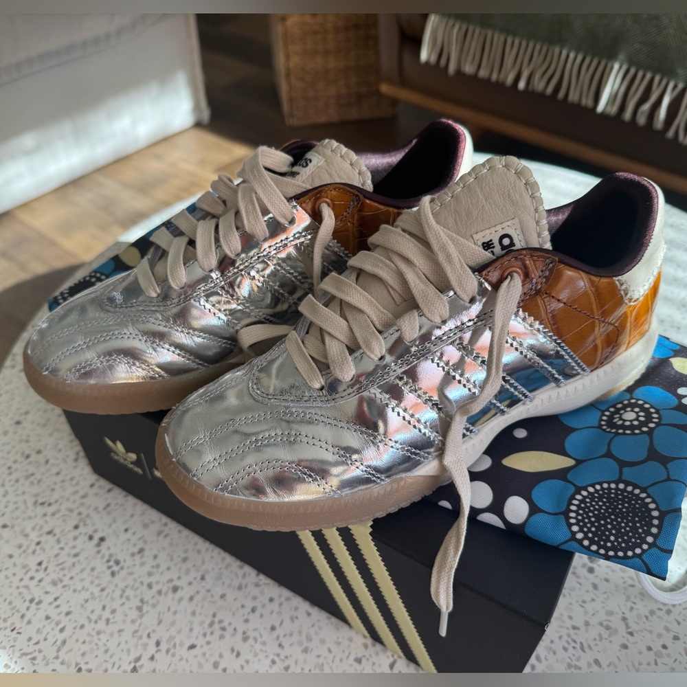 Wale Bonner Adidas Metallic Silver Samba